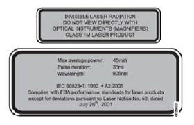 Czujnik laserowy