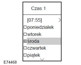 Programowanie funkcji Czas 1 i Czas 2