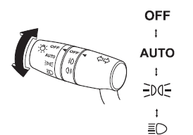 Z automatycznym włączaniem świateł