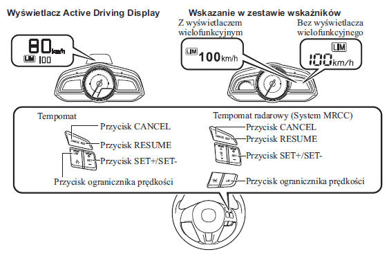 Regulowany ogranicznik prędkości