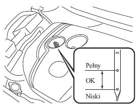 Sprawdzenie poziomu oleju silnikowego