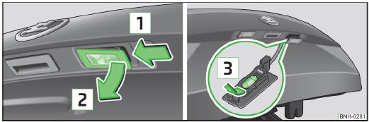 Skoda Rapid A5: Wymiana Żarówki Oświetlenia Tablicy Rejestracyjnej - Żarówki - Bezpieczniki I Żarówki - Samodzielne Naprawy