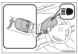 Toyota Auris: Ręczne Włączanie I Wyłączanie Świateł Drogowych - Automatyczne Włączanie I Wyłączanie Źwiateł Drogowych (Ahb) - Toyota Safety Sense - Jazda